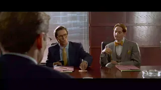 American Psycho - Business Card Scene at 00:00 — Bateman
