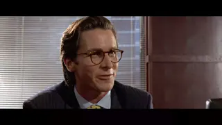 American Psycho - Business Card Scene at 00:48 — Bateman