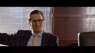 American Psycho - Business Card Scene at 00:10 — Van Patten