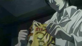 Death Note - Potato Chip at 00:04 — Light