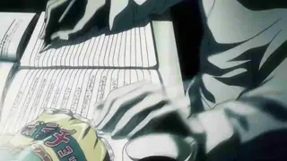 Death Note - Potato Chip at 00:56 — Light