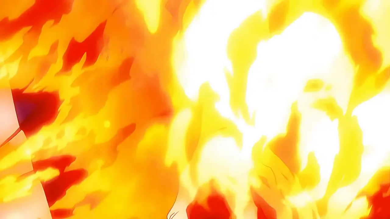 Deku vs Todoroki at 00:23 — Todoroki