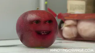 Annoying Orange at 00:21 — Apple