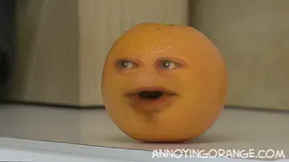 Annoying Orange at 00:35 — Orange