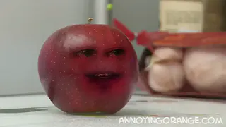 Annoying Orange at 00:46 — Apple