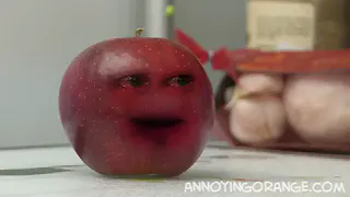 Annoying Orange at 00:52 — Apple