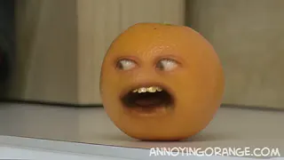 Annoying Orange at 01:08 — Apple