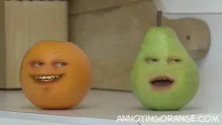 Annoying Orange at 01:22 — Pear