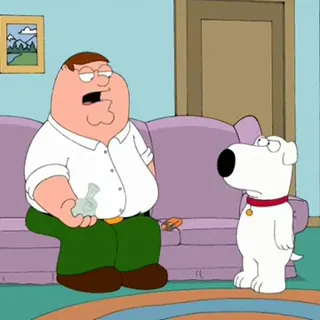 Family Guy - Peter Does Crack at 00:13 — Peter