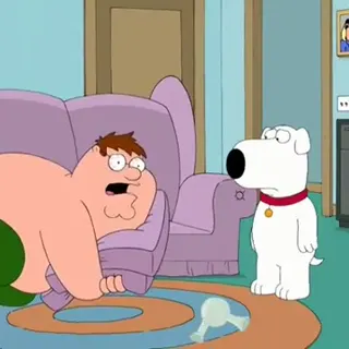 Family Guy - Peter Does Crack at 00:36 — Peter