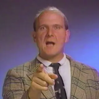 Windows 1.0 with Steve Ballmer at 00:03