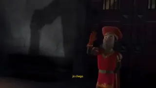 Shrek - Farquaad e o Biscoito (PT-BR) at 00:22 — Farquaad