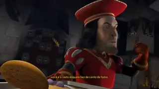 Shrek - Farquaad e o Biscoito (PT-BR) at 00:49 — Farquaad