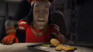 Shrek - Farquaad e o Biscoito (PT-BR) at 01:07 — Farquaad