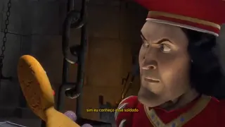 Shrek - Farquaad e o Biscoito (PT-BR) at 01:17 — Farquaad