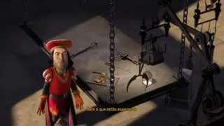 Shrek - Farquaad e o Biscoito (PT-BR) at 01:31 — Farquaad