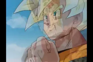 Goku Gives Cell a Senzu Bean at 00:13 — Goku