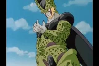 Goku Gives Cell a Senzu Bean at 00:37 — Cell