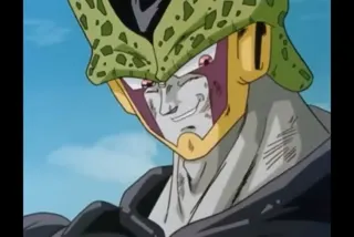 Goku Gives Cell a Senzu Bean at 00:46 — Cell