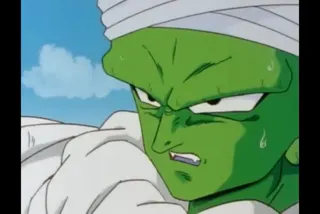 Goku Gives Cell a Senzu Bean at 01:17 — Piccolo