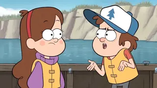 Gravity Falls - Seventeen Cameras at 00:53 — Dipper