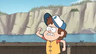 Gravity Falls - Seventeen Cameras at 00:59 — Dipper