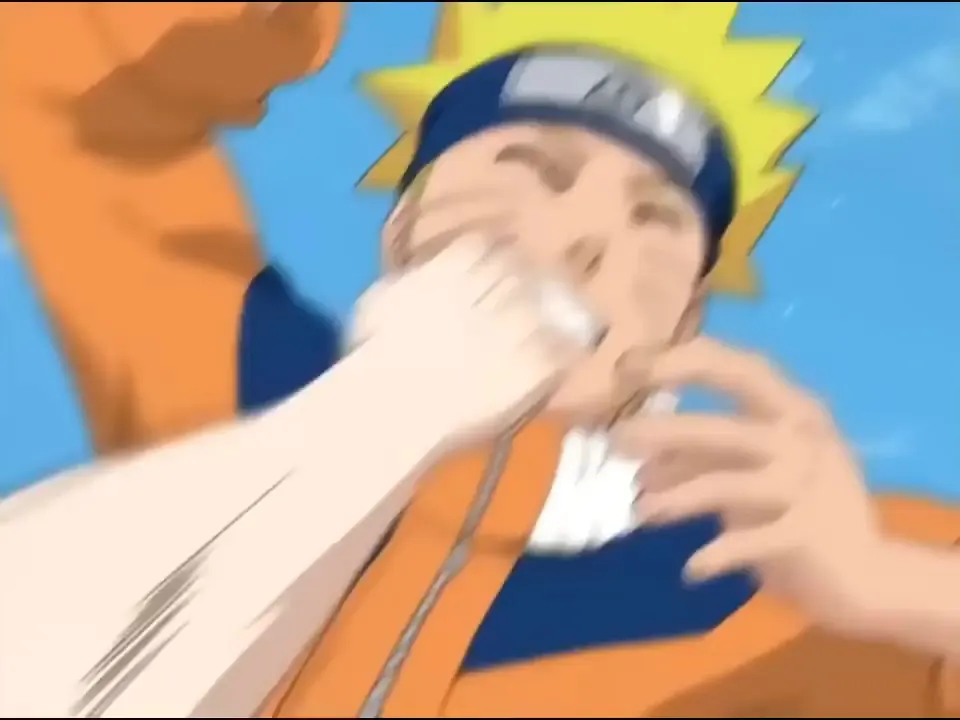 Naruto vs Sasuke on the hospital rooftop fight at 00:31 — naruto