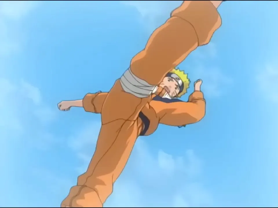 Naruto vs Sasuke on the hospital rooftop fight at 01:09 — naruto