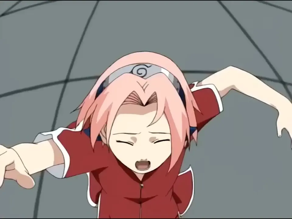 Naruto vs Sasuke on the hospital rooftop fight at 01:42 — sakura