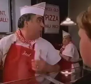 Pizza Commercial - Hold the Sauce? at 00:07 — Fred