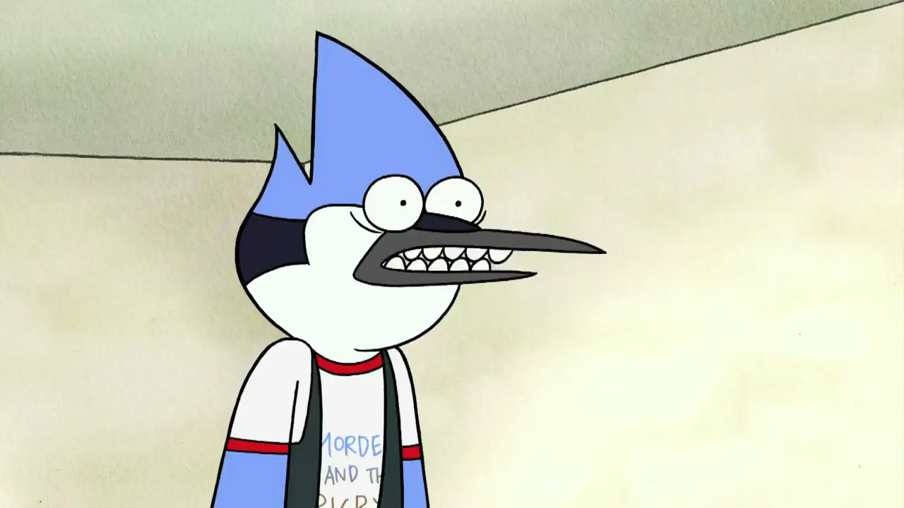 Regular Show - Baby lets just party tonight at 00:10 — Mordecai