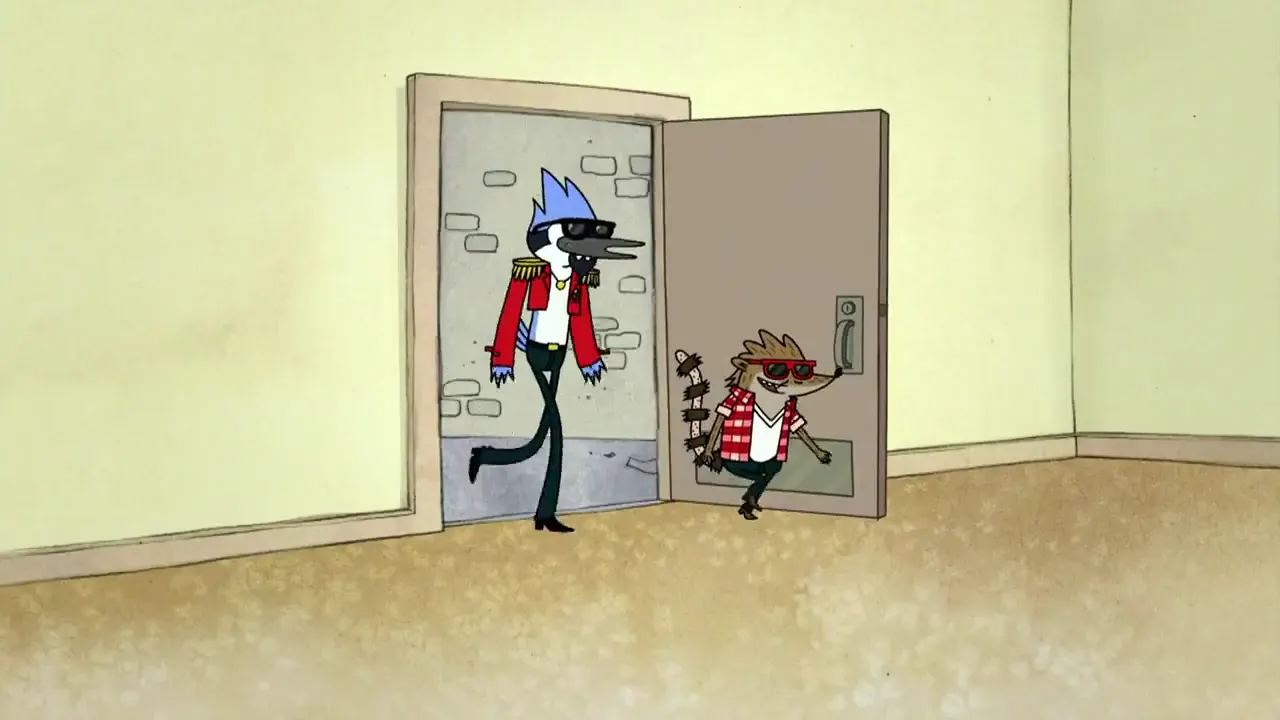 Regular Show - Baby lets just party tonight at 00:26 — Future Mordecai