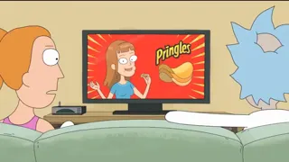 Rick and Morty pringles ad at 00:02 — Summer