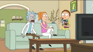 Rick and Morty pringles ad at 00:13 — Rick
