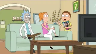Rick and Morty pringles ad at 00:05 — Morty