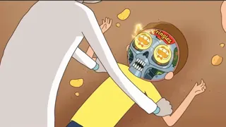 Rick and Morty pringles ad at 00:14 — Morty