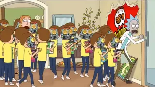 Rick and Morty pringles ad at 00:26 — Robot Morty
