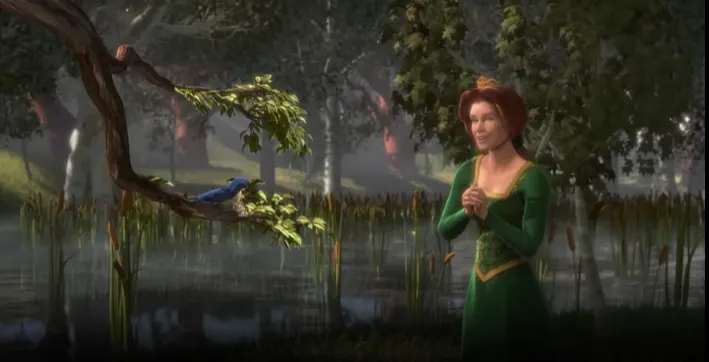 Shrek 1 -  Fiona sings to bird — Choicer Voicer dub pack cover