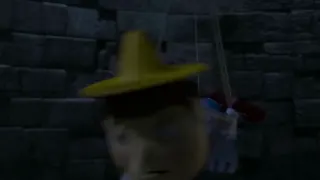 Shrek 2 - Prison Escape at 00:49 — Pinocchio