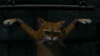 Shrek 2 - Prison Escape at 00:22 — Puss in Boots