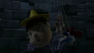 Shrek 2 - Prison Escape at 00:58 — Pinocchio