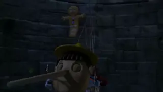 Shrek 2 - Prison Escape at 01:19 — Pinocchio