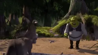 Donkey argues with Shrek at 00:04 — SHrek