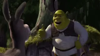 Donkey argues with Shrek at 00:12 — SHrek