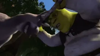 Donkey argues with Shrek at 00:28 — SHrek