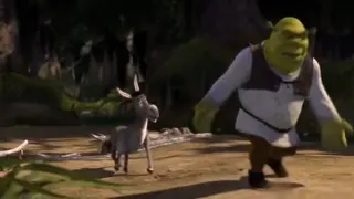 Donkey argues with Shrek at 00:36 — SHrek