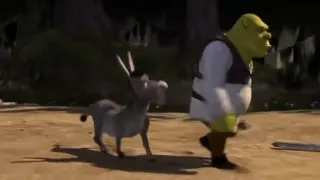 Donkey argues with Shrek at 00:38 — Donkey