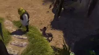 Donkey argues with Shrek at 00:51 — Donkey