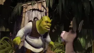 Donkey argues with Shrek at 01:06 — SHrek