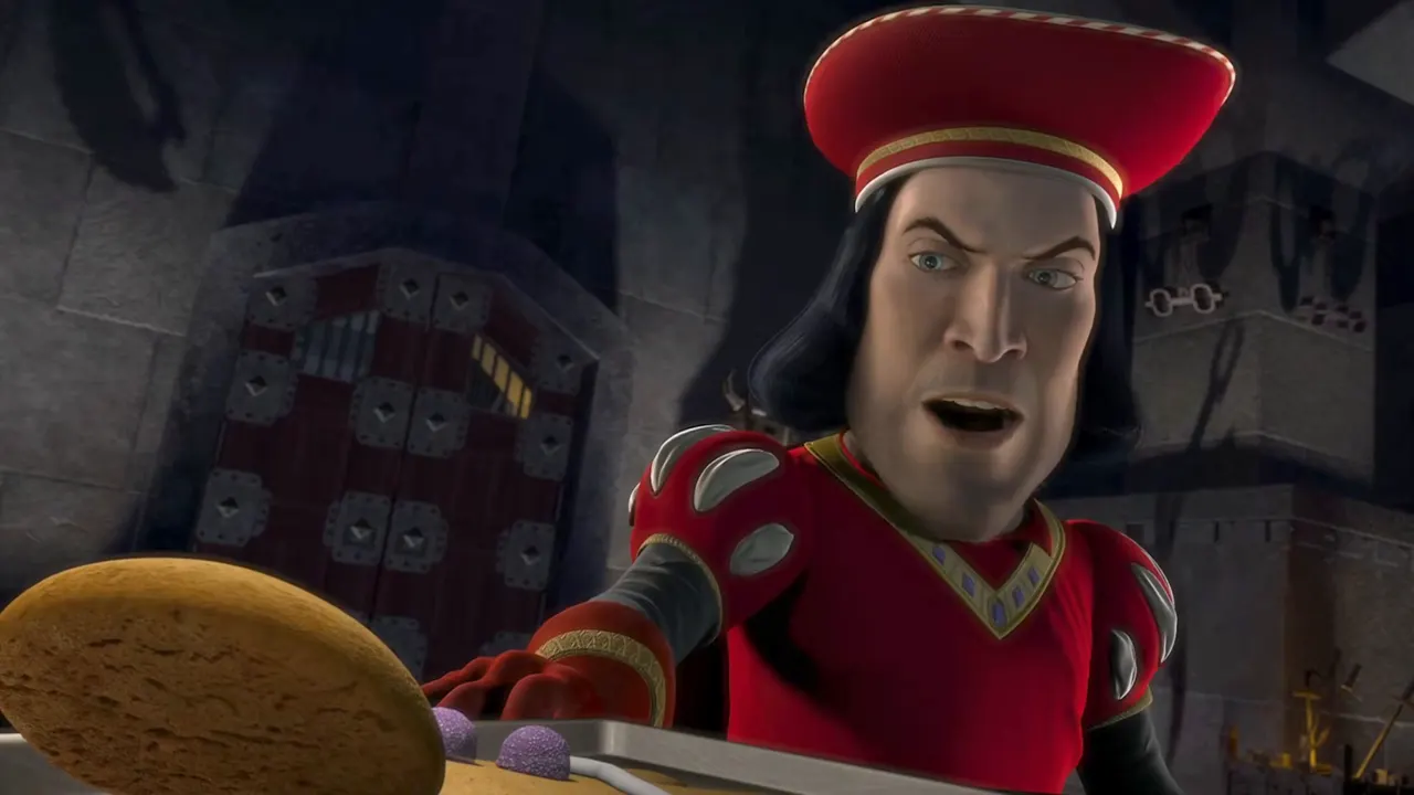 Shrek 1 - Muffin Man at 00:29 — Lord Farquaad